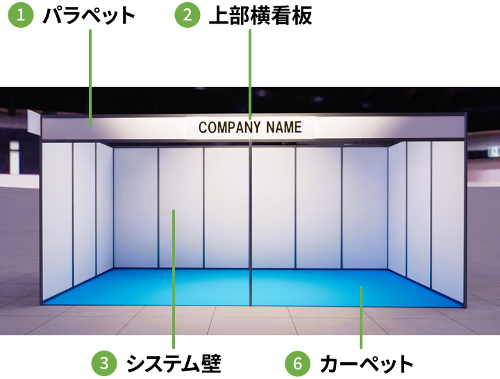 スタンダードプランのブースイメージ